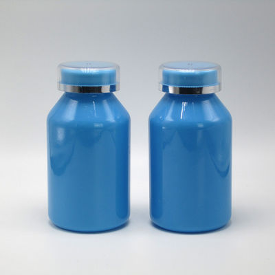 Capacetes resistentes a crianças recipientes de pílulas PET 250 ml capacidade para frascos de medicamentos de farmácia