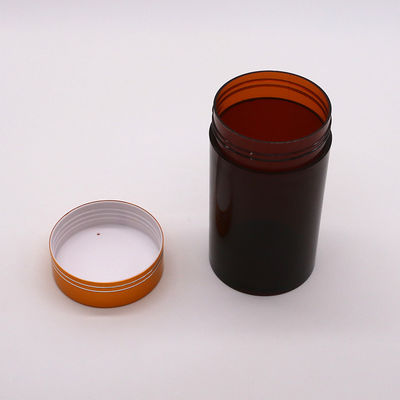 Botão de frasco PET de plástico para cápsulas de suplementos nutricionais e suplementos fitoterápicos