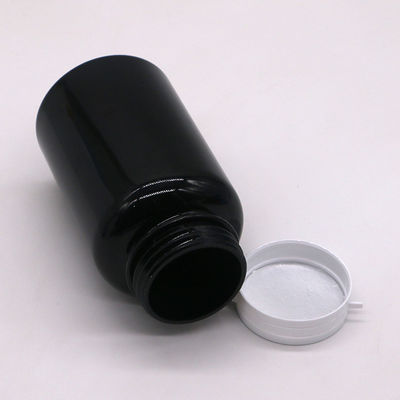 Customize Color PET 250ml Botão de plástico redondo para medicamento recipiente de cápsulas