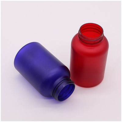 Garrafa de 180 ml PET Botão de plástico para pílulas em pó cápsula comprimido HOT SEAL