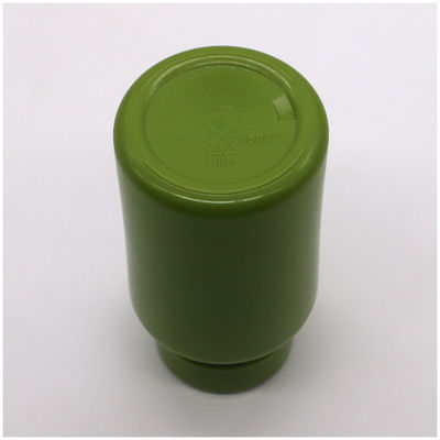 Garrafa de plástico HDPE 150ml 5oz boca larga recipientes de cápsulas vazias com tampa de volta