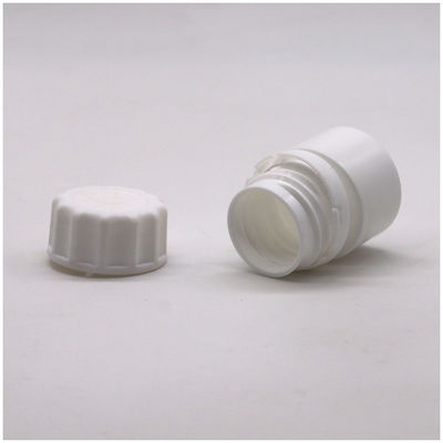 20 ml de cápsula de remédio sólido recarregável em HDPE branco comprimido de plástico frasco de frasco para outros medicamentos