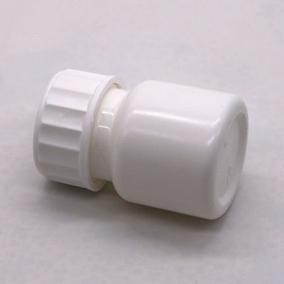 Fota de comprimidos para medicamentos em HDPE Caixa para porta de recipiente com tampa de segurança