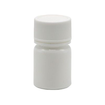 10 ml Botão de plástico PE redondo para armazenamento de cápsulas de comprimidos