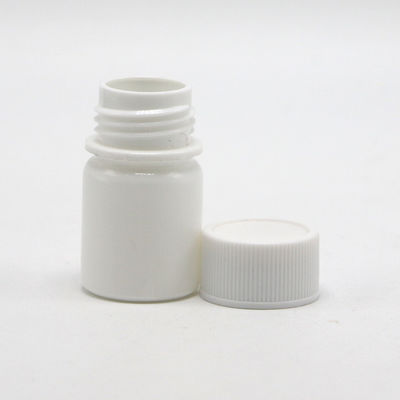 10 ml Botão de plástico PE redondo para armazenamento de cápsulas de comprimidos