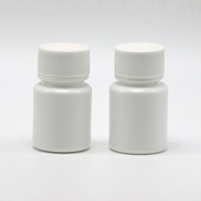 10 ml Botão de plástico PE redondo para armazenamento de cápsulas de comprimidos