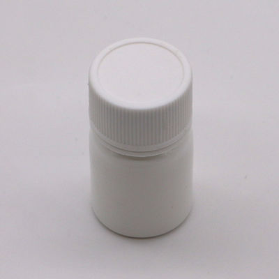 10 ml Botão de plástico PE redondo para armazenamento de cápsulas de comprimidos