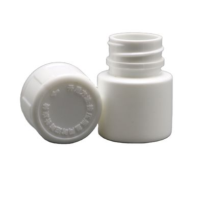 Garrafa de plástico HDPE de 15 mm para soluções de armazenamento farmacêutico de pequena capacidade