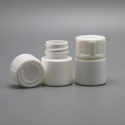 Garrafa de plástico HDPE de 15 mm para soluções de armazenamento farmacêutico de pequena capacidade