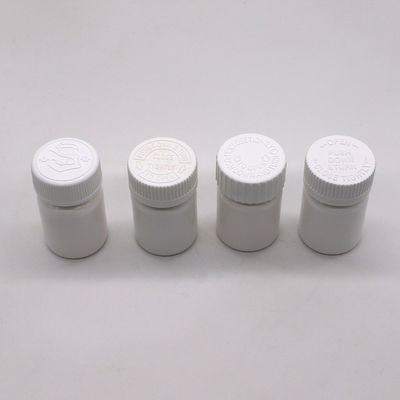 Garrafa de plástico HDPE de pequena capacidade de 40 ml com tampa de parafuso e impressão de etiqueta personalizada