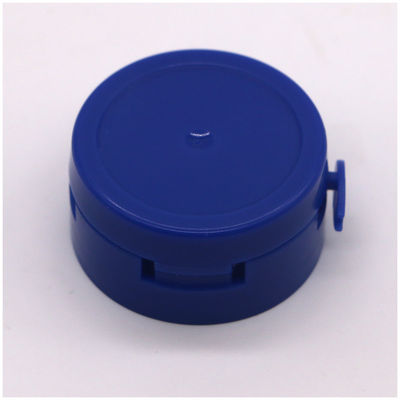 Garrafa de plástico HDPE de forma redonda de 50 ml para armazenamento de suplementos de medicina de cor personalizados