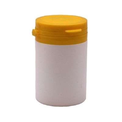 Recipiente de suplemento vitamínico frasco de medicamento em frasco de 70 ml de HDPE com tampa desmontável