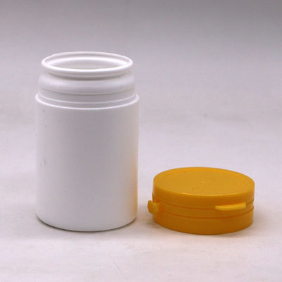 Recipiente de suplemento vitamínico frasco de medicamento em frasco de 70 ml de HDPE com tampa desmontável