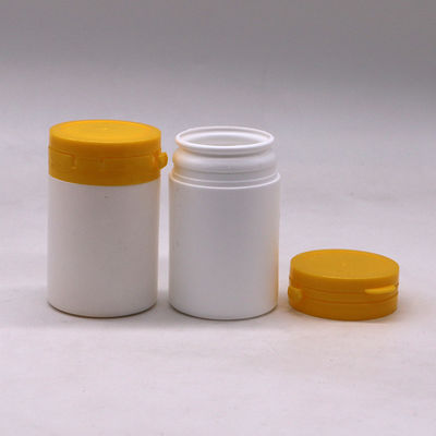 Recipiente de suplemento vitamínico frasco de medicamento em frasco de 70 ml de HDPE com tampa desmontável