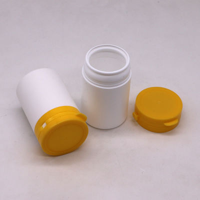 Recipiente de suplemento vitamínico frasco de medicamento em frasco de 70 ml de HDPE com tampa desmontável