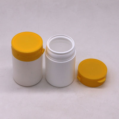Recipiente de suplemento vitamínico frasco de medicamento em frasco de 70 ml de HDPE com tampa desmontável