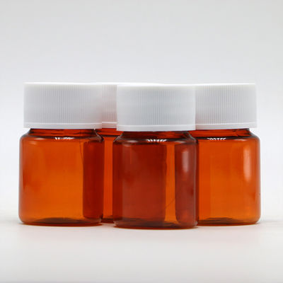 Botão de plástico PET de 25 ml com tampas de segurança infantil e opções de cores personalizadas