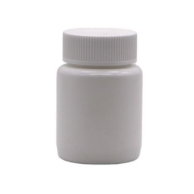 Garrafa de plástico com tampa de parafuso 95CC/ML frasco médico HDPE para cápsula de pílula vazia de qualidade medicamentosa