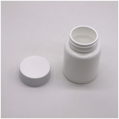 Garrafa de plástico com tampa de parafuso 95CC/ML frasco médico HDPE para cápsula de pílula vazia de qualidade medicamentosa