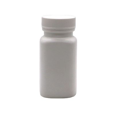 Collar e material de base Vial de plástico de 105 ml HDPE para armazenamento de líquidos estéreis