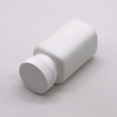 Collar e material de base Vial de plástico de 105 ml HDPE para armazenamento de líquidos estéreis