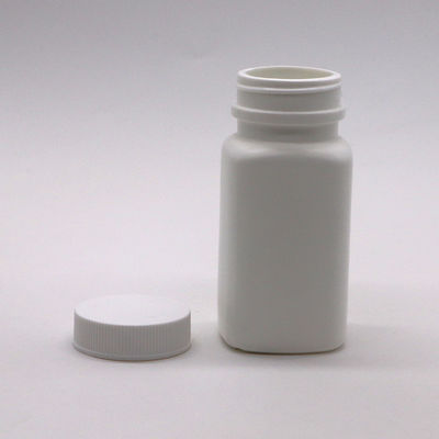Collar e material de base Vial de plástico de 105 ml HDPE para armazenamento de líquidos estéreis