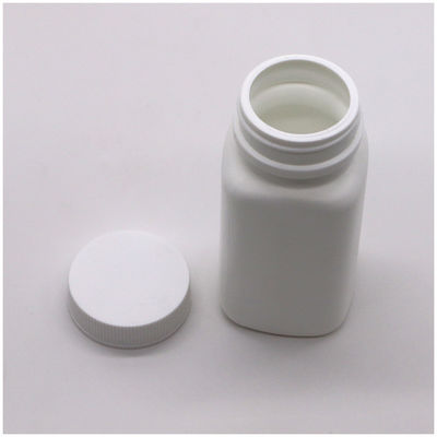 Collar e material de base Vial de plástico de 105 ml HDPE para armazenamento de líquidos estéreis