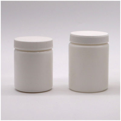 Garrafa de plástico de 130 ml HDPE para suplementos vitamínicos cápsulas embalagem de pílula recta