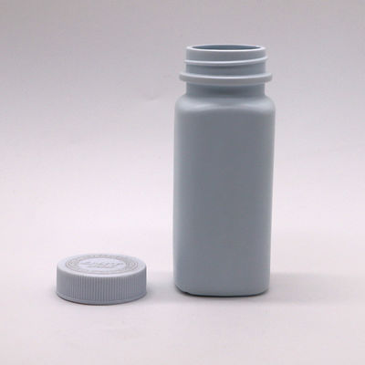135 ml frasco de remédio HDPE para suplemento vitamínico Material de colarinho personalizado