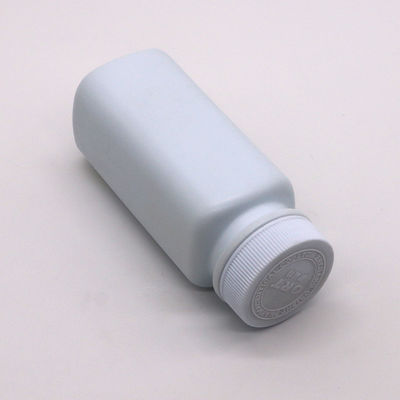 135 ml frasco de remédio HDPE para suplemento vitamínico Material de colarinho personalizado