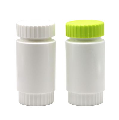 HDPE 175mL Botão de plástico de forma redonda PE para remédios