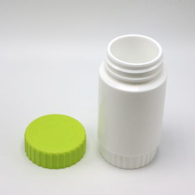 HDPE 175mL Botão de plástico de forma redonda PE para remédios