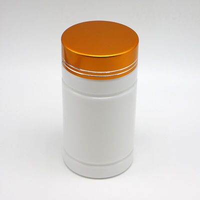 Farmácia 200 ml garrafas de plástico HDPE com tampa de parafuso e forma de cilindro reto