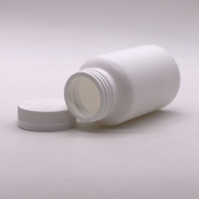Garrafa HDPE com tampa de parafuso para armazenar medicamentos com segurança