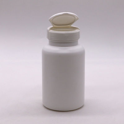 Garrafa HDPE com tampa de parafuso para armazenar medicamentos com segurança