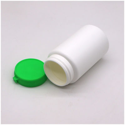 250 ml frasco redondo de plástico HDPE para suplemento de cápsula