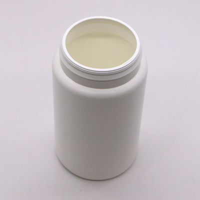 250 ml frasco redondo de plástico HDPE para suplemento de cápsula