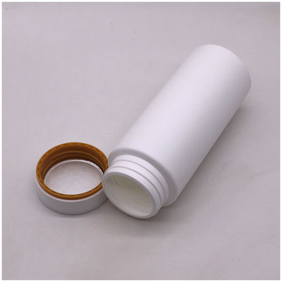 Farmácia 250 ml HDPE plástico frasco de pílula com duas camadas personalizadas de cores HDPE tampas