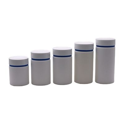 Garrafa de parafuso 175ML HDPE frasco de plástico para pílulas duas camadas personalizadas de cores PE tampas