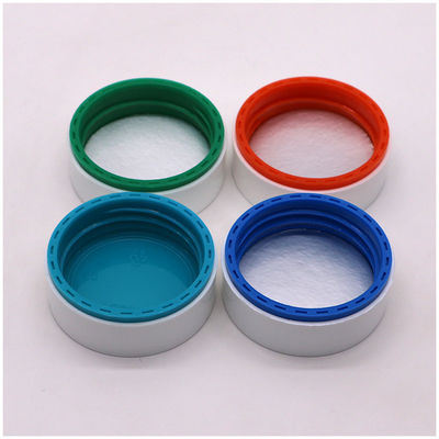 Garrafa de parafuso 175ML HDPE frasco de plástico para pílulas duas camadas personalizadas de cores PE tampas